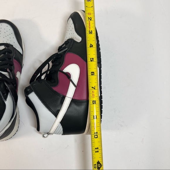 Nike WMNS Dunk High DD1869-005 Black Rosewood Pure Platinum Women's EUC Street - Picture 6 of 10